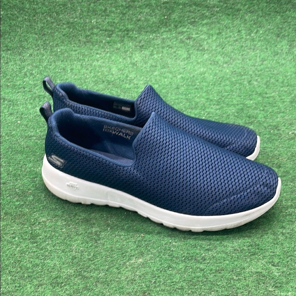 Skechers Blue Rubber Slip On Shoes